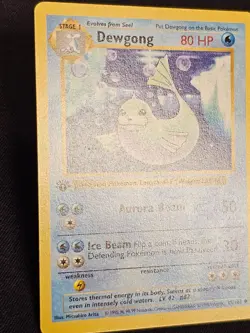 Pokemon TCG 1999 Base Set First Edition - Dewgong No. 25/102 Uncommon - Image 3