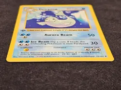 Pokemon TCG 1999 Base Set First Edition - Dewgong No. 25/102 Uncommon - Image 4
