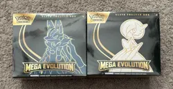 Pokemon Mega Evolution Elite Trainer Box ETB Set of 2 Factory SEALED - Image 1