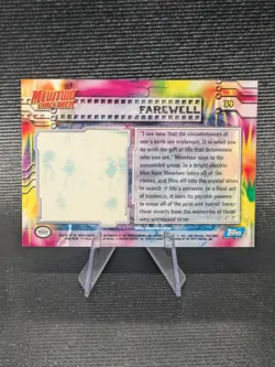 LP SILVER FOIL 39 FAREWELL POKEMON TOPPS MOVIE BLUE 1999 - Image 2