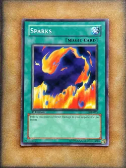 Yugioh Sparks LOB-055 Common 1st Ed North American LP - Image 1