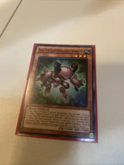Yugioh Beta The Electromagnet Warrior SDMY-EN002 Super Rare 1st Ed NM - Image 1