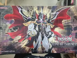 Yugioh YGO - Evil Hero Neos Lord Playmat - Official Konami Supreme Darkness - - Image 1