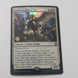 Battle Angels of Tyr -Commander Legends -Foil MTG - Image 1