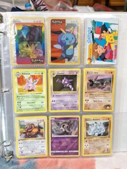 135✨ Rare Pokemon Cards Binder Collection Lot Vintage Wotc 1st Meiji Promo ex ++ - Image 3