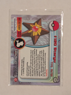 Staryu Topps Chrome #120 Pokemon Card - Image 2