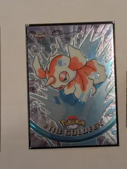 Goldeen Topps Chrome #118 Pokemon Card - Image 1