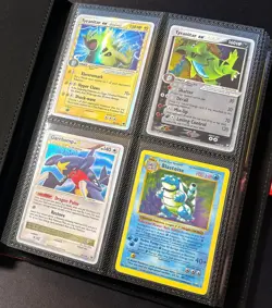 Lot of 100 ALL HOLO Vintage Pokemon Card Binder Collection - Image 1