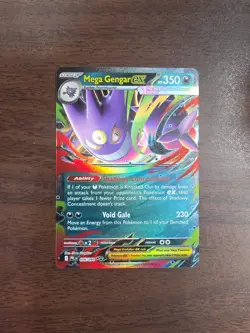 2025 Pokemon Phantasmal Flames Mega Gengar ex Double Rare Card 56/094 Deck Promo - Image 1