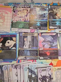 Lot of 750+ One Piece Weiss Schwarz Trading Cards Japanese Anime Final Fantasy - Image 4