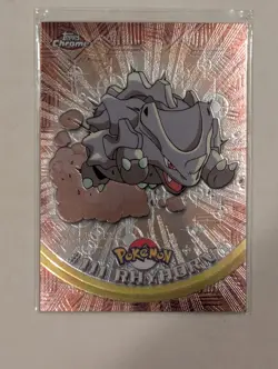 Rhyhorn Topps Chrome #111 Pokemon Card - Image 1