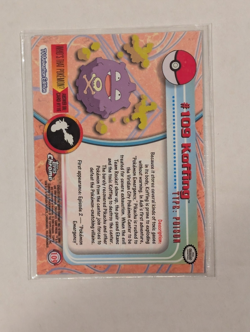 Koffing Topps Chrome #109 Pokemon Card - Image 2