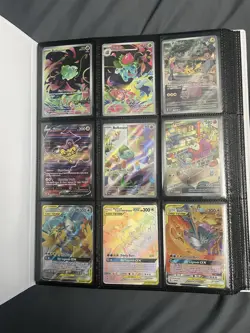 Huge Binder Lot of 117 Pokemon Mint Cards Mixed - Estimated Worth $400 - Image 1