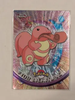 Lickitung Topps Chrome #108 Pokemon Card - Image 1