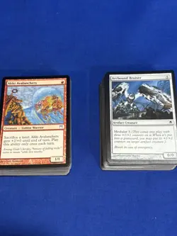 Vintage Lot 120 Magic The Gathering Cards 2004 Champions Of Kamigawa Darksteel - Image 2