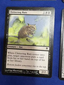 Vintage Lot 120 Magic The Gathering Cards 2004 Champions Of Kamigawa Darksteel - Image 4