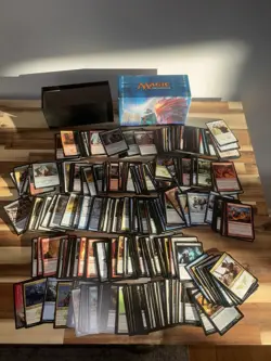 Magic: The Gathering Card Lot 460 + Cards + Storage Box Mixed Sets (2012-2016) - Image 1