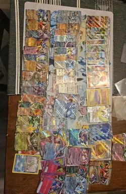 Huge Pokemon Card TCG Lot (90+) English Japanese Full Art Gold READ DESCRIPTION - Image 1