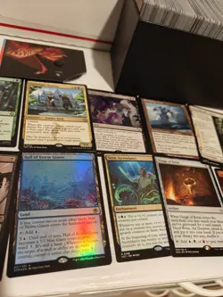 1000+ Magic the Gathering MTG bulk card lot with foils, rares, storage box - Image 3