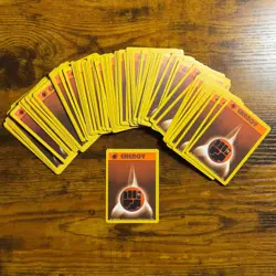 Pokemon TCG Fighting Energy Card Lot (80) Base Set 1999 WOTC Vintage - Image 1