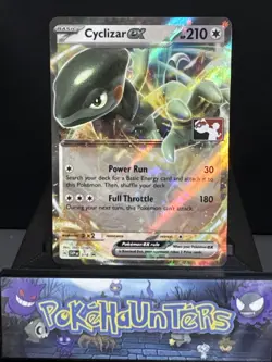 Pokemon Card Cyclizar EX SVPen 018 Black Star Promo Prize Pack Series Near Mint - Image 1