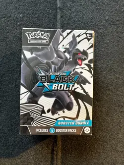 Pokemon TCG: Scarlet & Violet-Black Bolt Booster Bundle Factory Sealed New Cards - Image 1