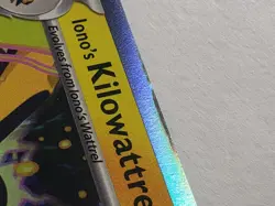 PRERELEASE Iono's Kilowattrel SVP182 STAMPED PROMO Journey Together Pokemon Card - Image 2