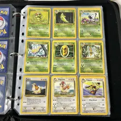 Original 151 Pokemon Cards WOTC Complete Set - Binder Page Lot Rare Card Vintage - Image 3