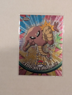 Hitmonlee Topps Chrome #106 Pokemon Card - Image 1