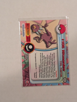 Hitmonlee Topps Chrome #106 Pokemon Card - Image 2