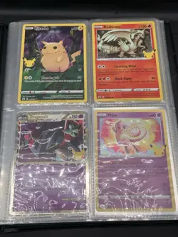Pokemon Card Collection Lot Binder Celebrations Holos Full Arts Hits NM-DMG - Image 1