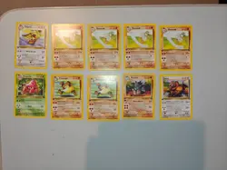Pokemon Card Lot - 1st Edition Jungle 46 Cards Uncommon Common - Image 1