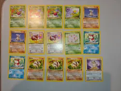 Pokemon Card Lot - 1st Edition Jungle 46 Cards Uncommon Common - Image 3