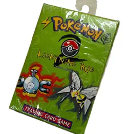 Pokemon Card Base Set 2, LIGHTNING BUG Theme Deck WOTC 1999-2000, Factory Sealed - Image 1