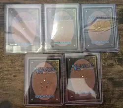 Lot of 5 Final Fantasy MTG Collector Booster Cards - NM / M - Image 2