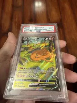 7 PSA Graded Pokemon Charizard cards, VMAX 261 , V 260, Cracked Ice 25, Ex 183 + - Image 3
