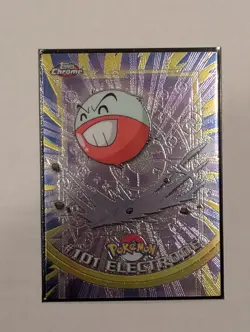 Electrode Topps Chrome #101 Pokemon Card - Image 1