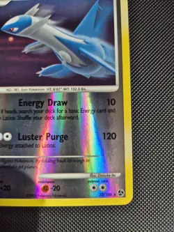 🔥 Pokemon Latios Card 23/106 Reverse Holo Great Encounters NM🔥 - Image 4