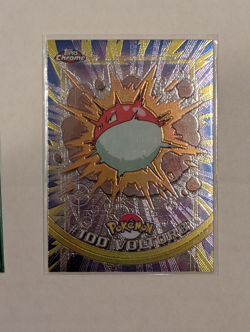 Voltorb Topps Chrome #100 Pokemon Card - Image 1