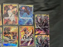 One Piece TCG Lot of 14 SEC Cards Japanese NM Shanks Uta Silvers Rayleigh - Image 3