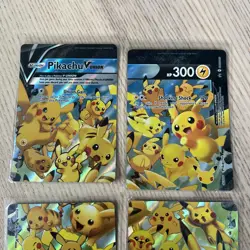 Pokemon TCG Pikachu V-Union SWSH139-142 Celebrations Promo Card Set - Image 2