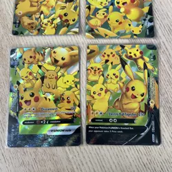 Pokemon TCG Pikachu V-Union SWSH139-142 Celebrations Promo Card Set - Image 3