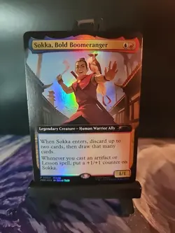 Sokka, Bold Boomeranger ✨Foil✨MTG MagicCon Atlanta EXCLUSIVE Promo - Image 1