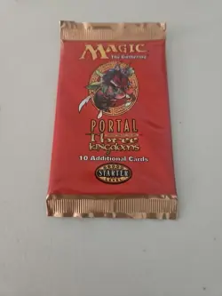 MTG Magic The Gathering English Portal Three Kingdoms P3K Sealed Booster Pack #4 - Image 1