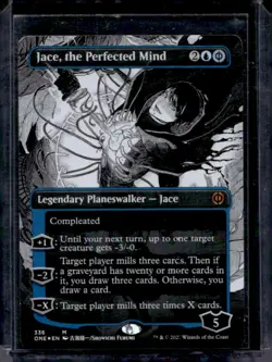 2023 Magic MTG Phyrexia: All Will Be One Jace, Perfected Mind Foil #336 - Image 1