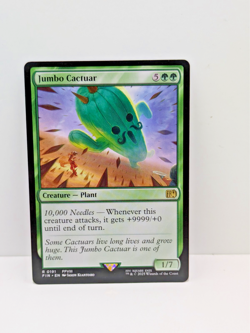 Final Fantasy - Jumbo Cactuar - Green - Creature - Plant - Fin 191 - Rare - - Image 1