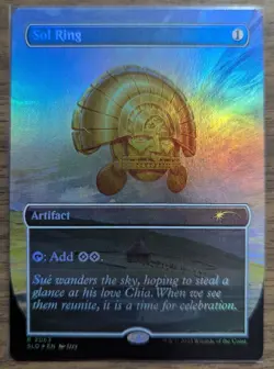 MTG Sol Ring 2063 Rainbow Foil from Secret Lair Drop EN NM - Image 1