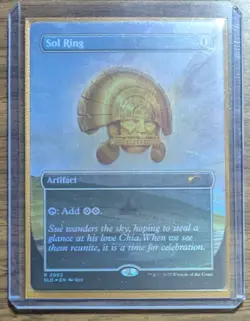 MTG Sol Ring 2063 Rainbow Foil from Secret Lair Drop EN NM - Image 2