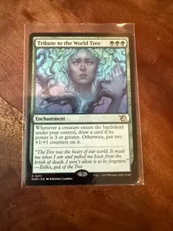 MTG Tribute to the World Tree (211/548) March of the Machine LP - Image 1