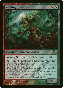 mtg magic Vexing Shusher FOIL promo release ENGLISH museleur vexatoire 2 availab - Image 1